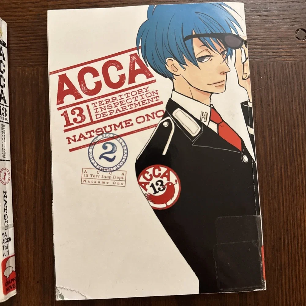 ACCA 13-Territory Inspection Department Manga Volumes 1-4 English PB Ex-Library